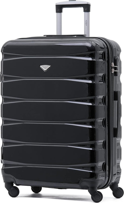 Medium 25” ABS Check In Luggage Lightweight Hard Shell 4 Spinner