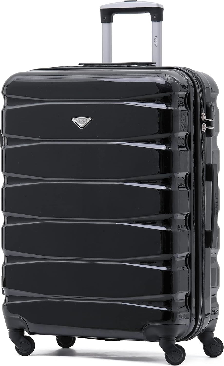 Medium 25” ABS Check In Luggage Lightweight Hard Shell 4 Spinner