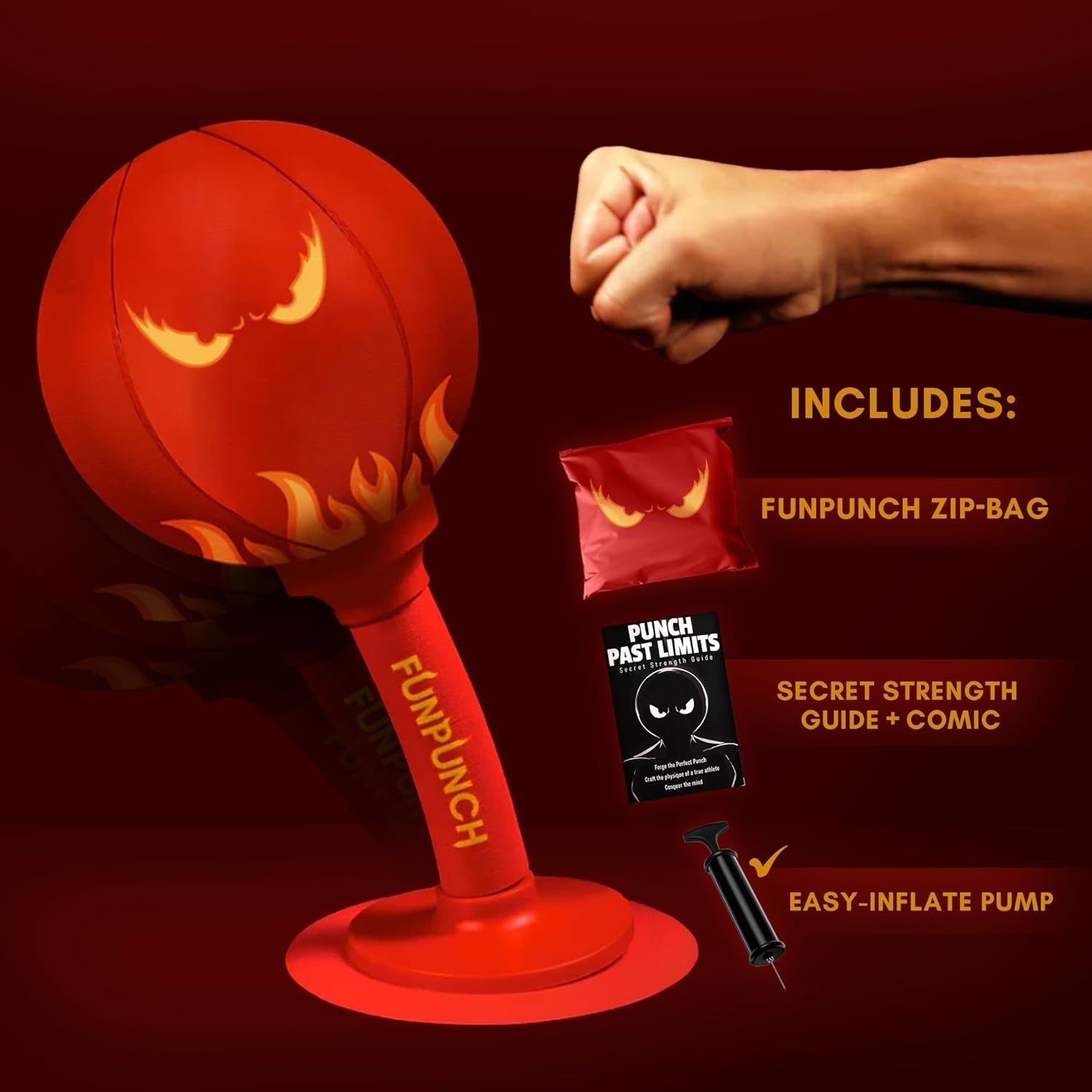 Desktop Boxing Speed Bag Suction Cup Mini Punch Bag Stress Relief