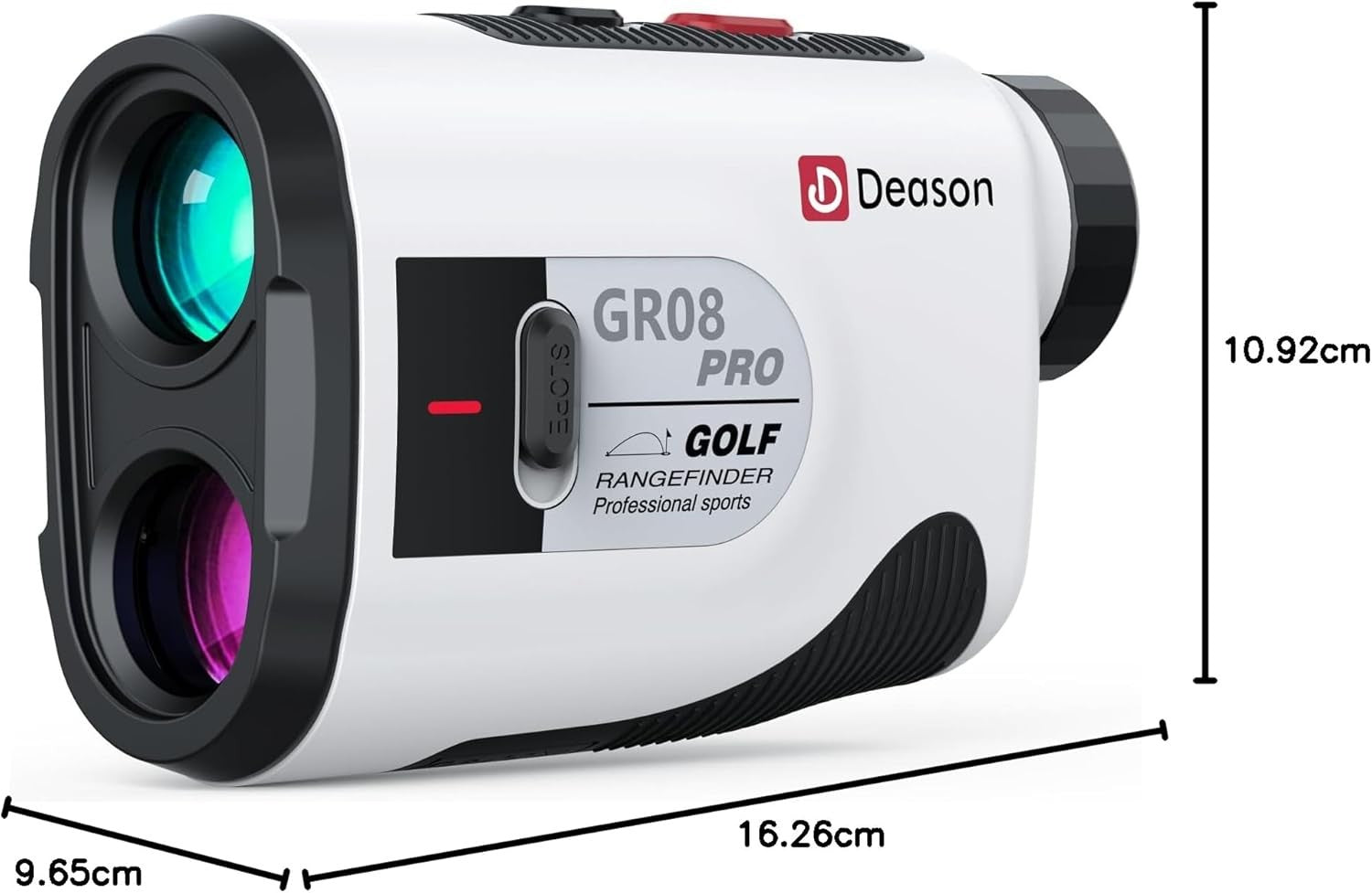 Golf Laser Rangefinder 1300 Yards Slope Mode Flag Lock Vibration 7X Zoom