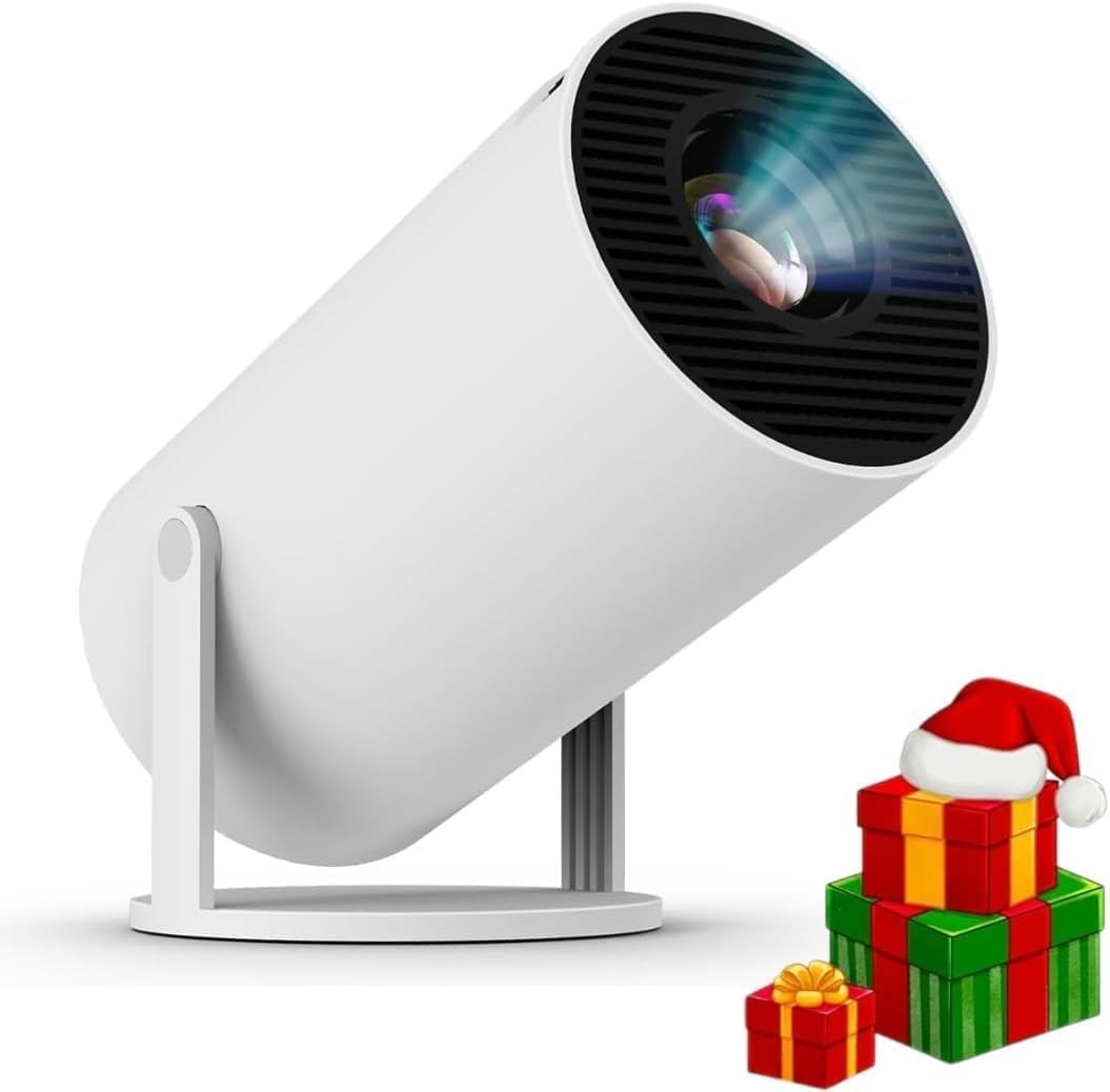 Mini Smart Projector 1080P Portable LED WiFi Bluetooth Home Cinema