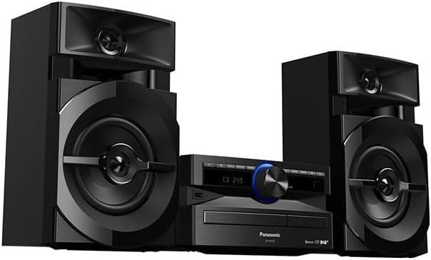 300W Bluetooth Mini Hi-Fi System with Deep Bass, USB & Wireless Audio