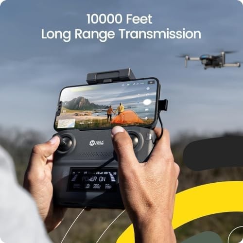 4K GPS Drone w/ 3KM Range Auto Return Follow Me Brushless Motor Foldable