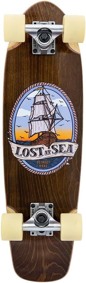 Complete Cruiser Skateboard 7.5" Maple Deck 59mm PU Wheels ABEC7