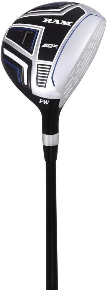 Mens Left Hand Golf Club Set Driver Hybrids Irons Putter Stand Bag