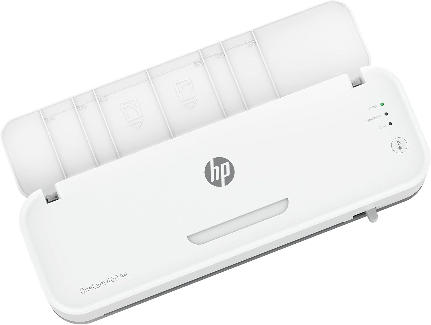 A4 Laminator Hot Cold 400mm/min Fast Warm Up 75–125 Mic Kit