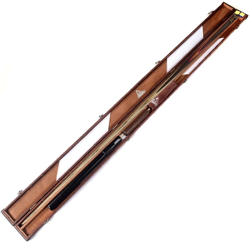 57" 3/4 Joint Snooker Pool Cue 18oz 9.5mm Tip Extensions Case
