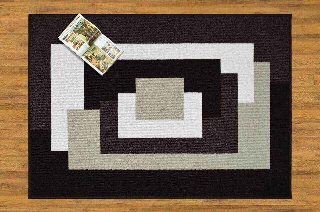 Large Hallway Runner Rug 80x300cm Non Slip Geometric Flat Weave Carpet