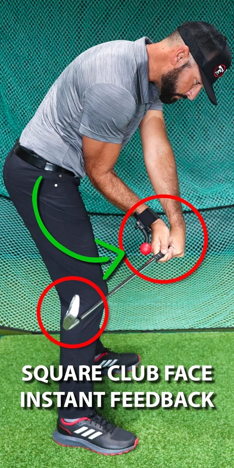 Golf Swing Trainer Arm Band Aid Improve Wrist Hinge & Lag