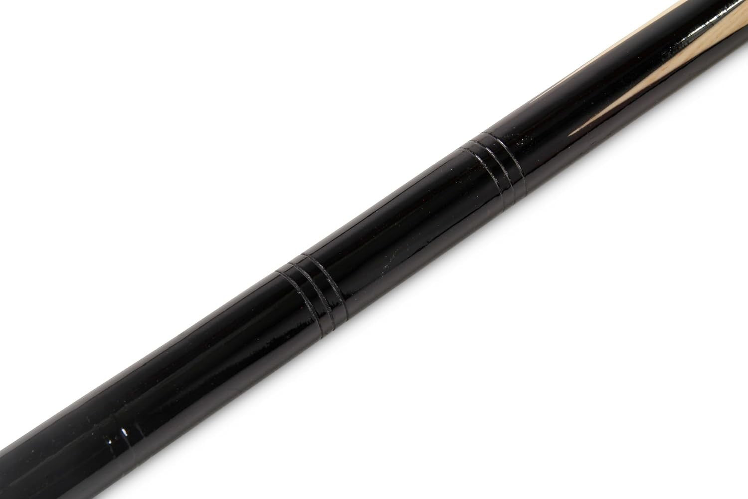 2x 57in Snooker Pool Cues 9.5mm Tip Centre Joint Maple Pub Set