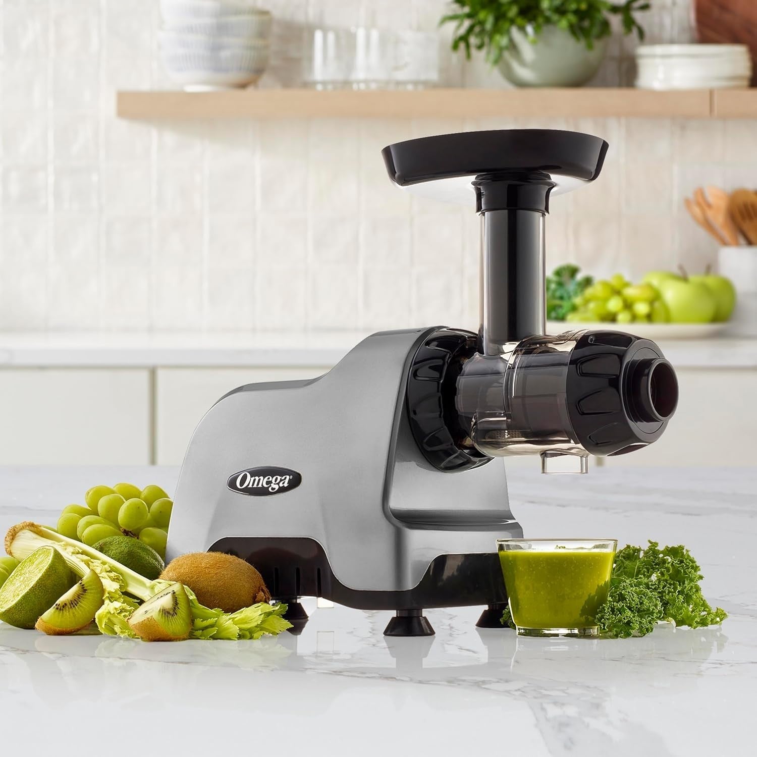 Cold Press Slow Juicer Triple Stage Masticating 200W Compact Quiet
