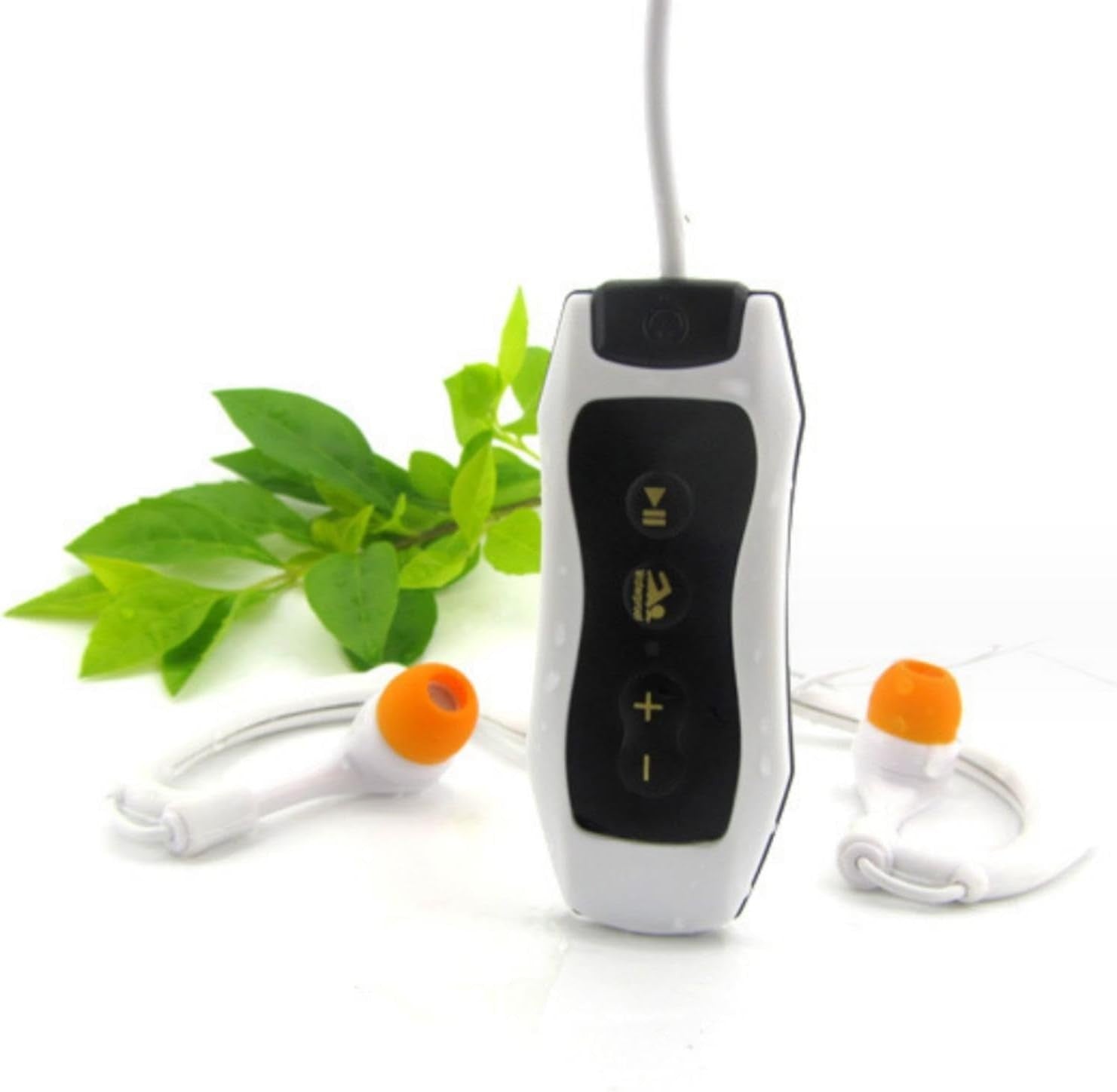Waterproof MP3 Player IP68 HiFi FM Radio Clip Sports USB
