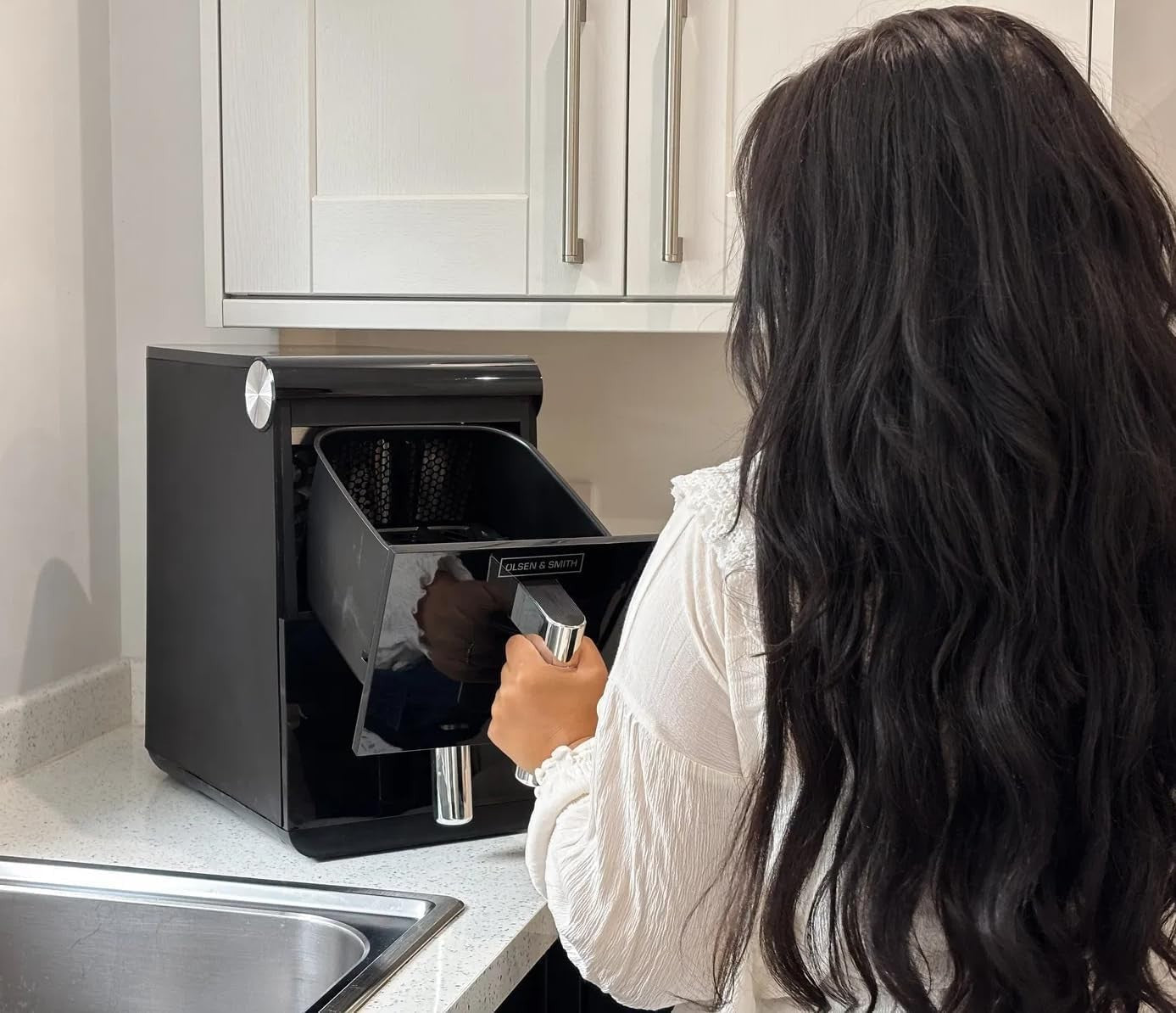 11L Vertical Dual Zone Air Fryer | Space-Saving Stack Design | 13 Presets