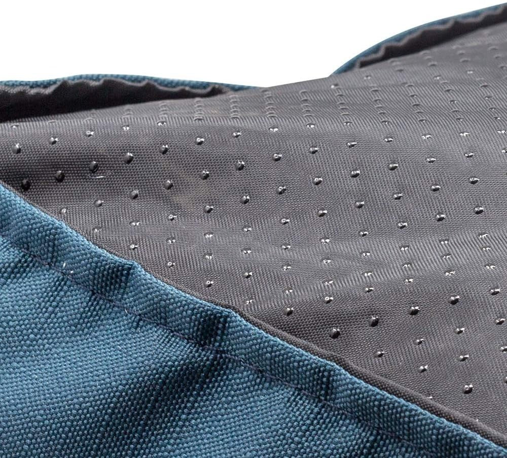 Medium Waterproof Dog Bed 75x58cm Washable Basket Green