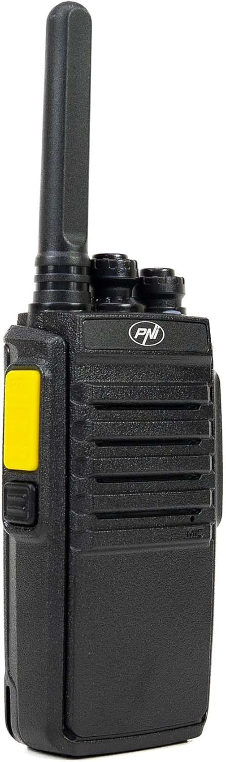 PMR446 Walkie Talkie VOX Programmable 16CH USB-C Radio w/ Headset
