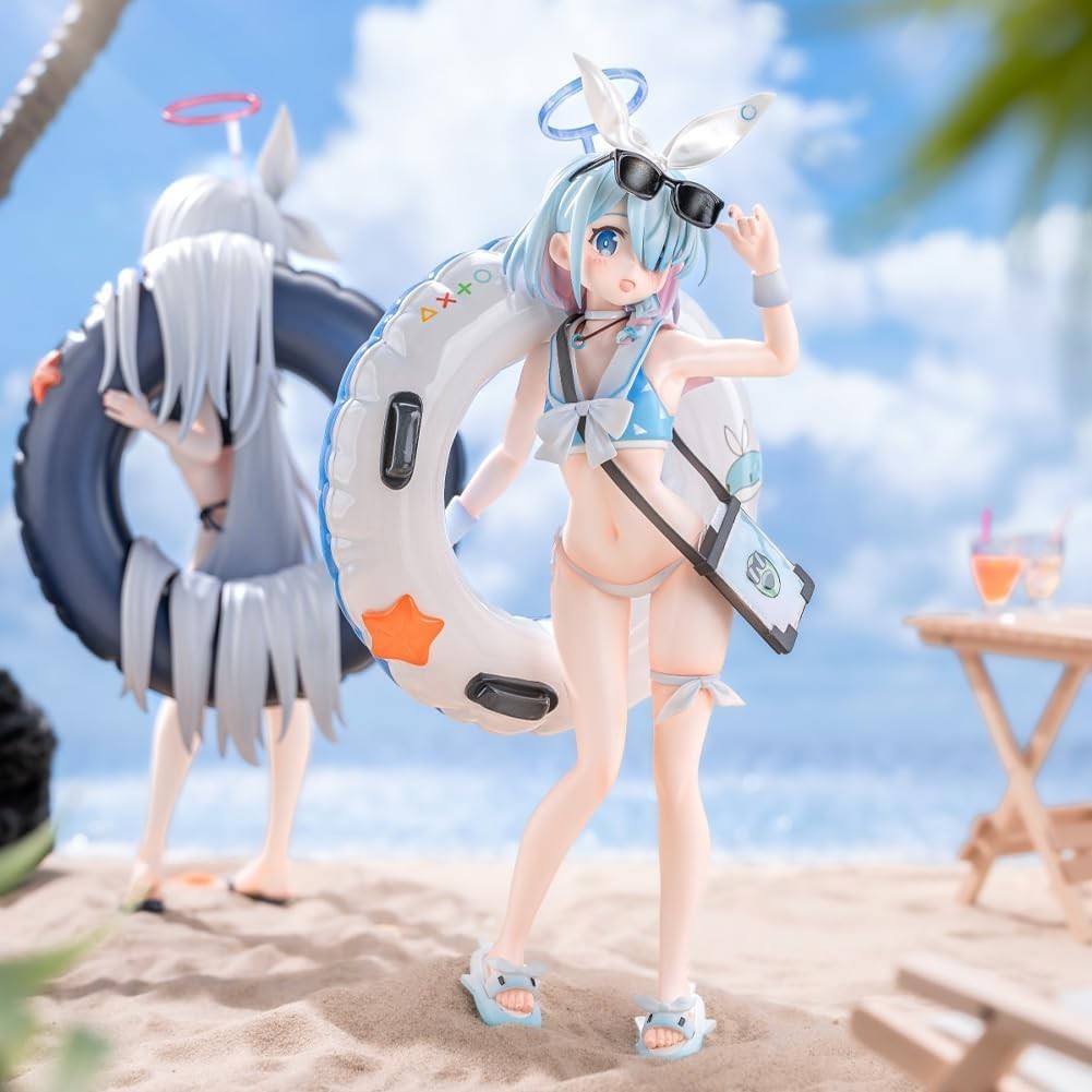 2Pcs Arona & Planetarium 24cm Swimsuit Figures – Anime PVC Collectible Set