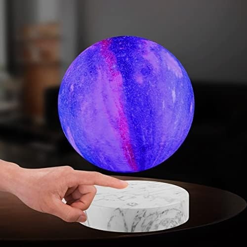 Painted Levitating Galaxy Moon Lamp 16-Color Floating LED Light with Remote