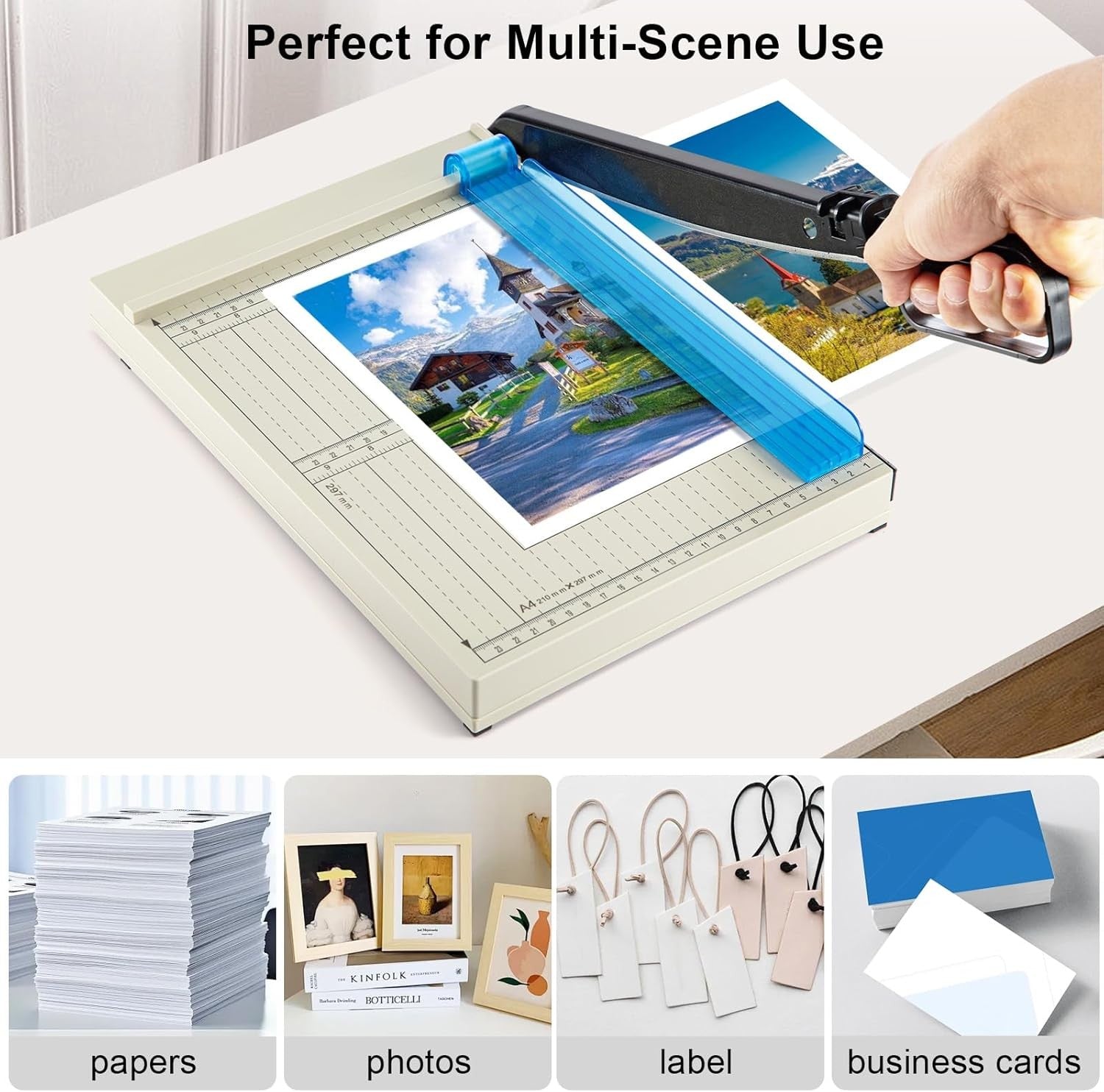 A4 Paper Cutter Guillotine Trimmer 12 Inch Precision Scrapbook Craft Tool
