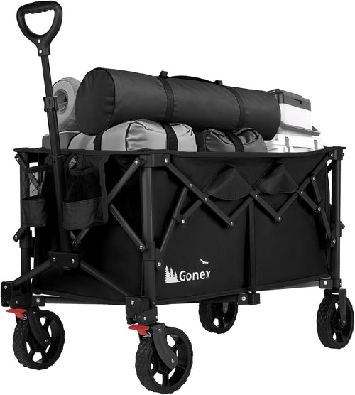 Heavy Duty 200L Folding Festival Trolley Cart 150KG All-Terrain Wheels