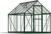 Deluxe 6x10ft Aluminium Greenhouse with UV Polycarbonate Panels & Roof Vent
