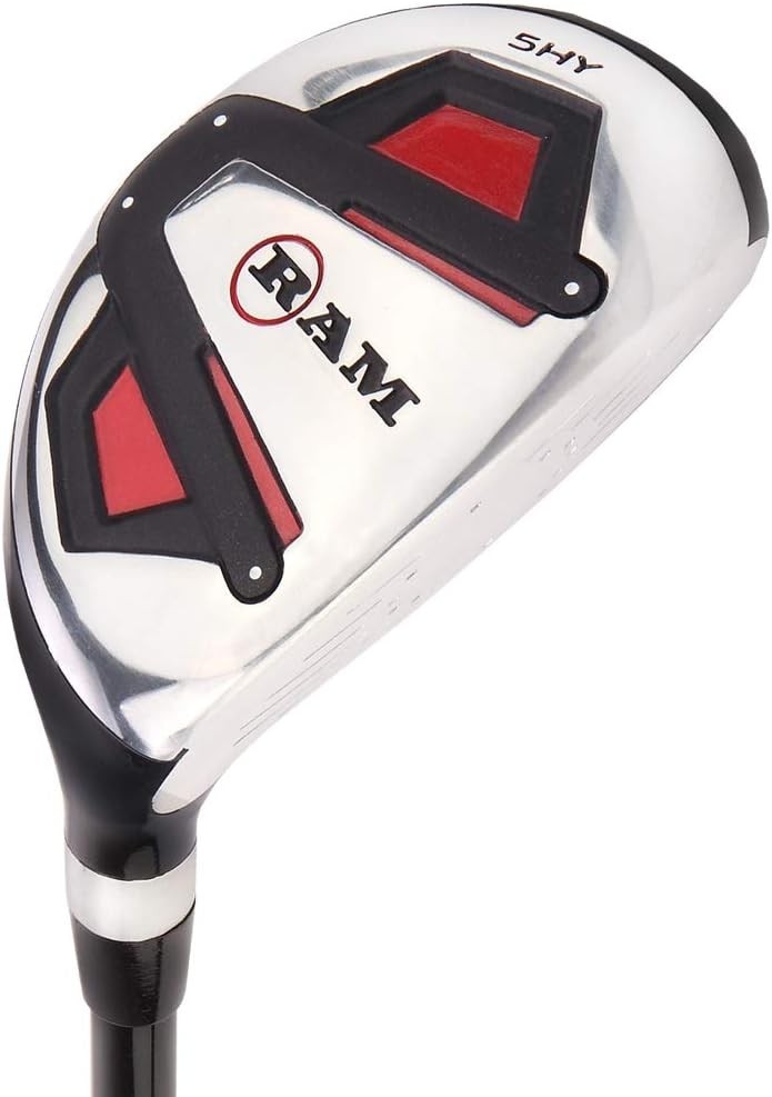 Mens Right Hand Golf Iron Set 6-7-8-9-PW + 24° 27° Hybrids Stiff Flex