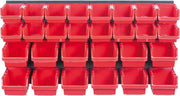 Wall Mounted Tool Storage Bins Peg Board Garage Organizer Rack