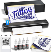 A4 Tattoo Stencil Printer Black Wireless Thermal Transfer Kit