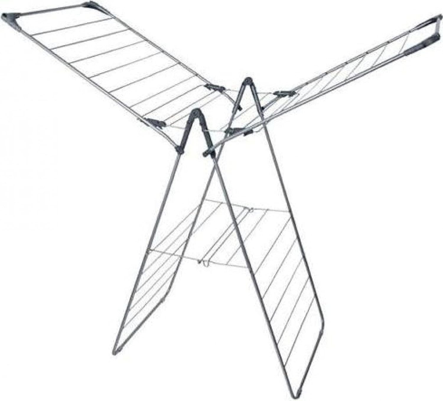 Large X Wing Clothes Airer 13.5m Folding Laundry Drying Rack Indoor Outdoor