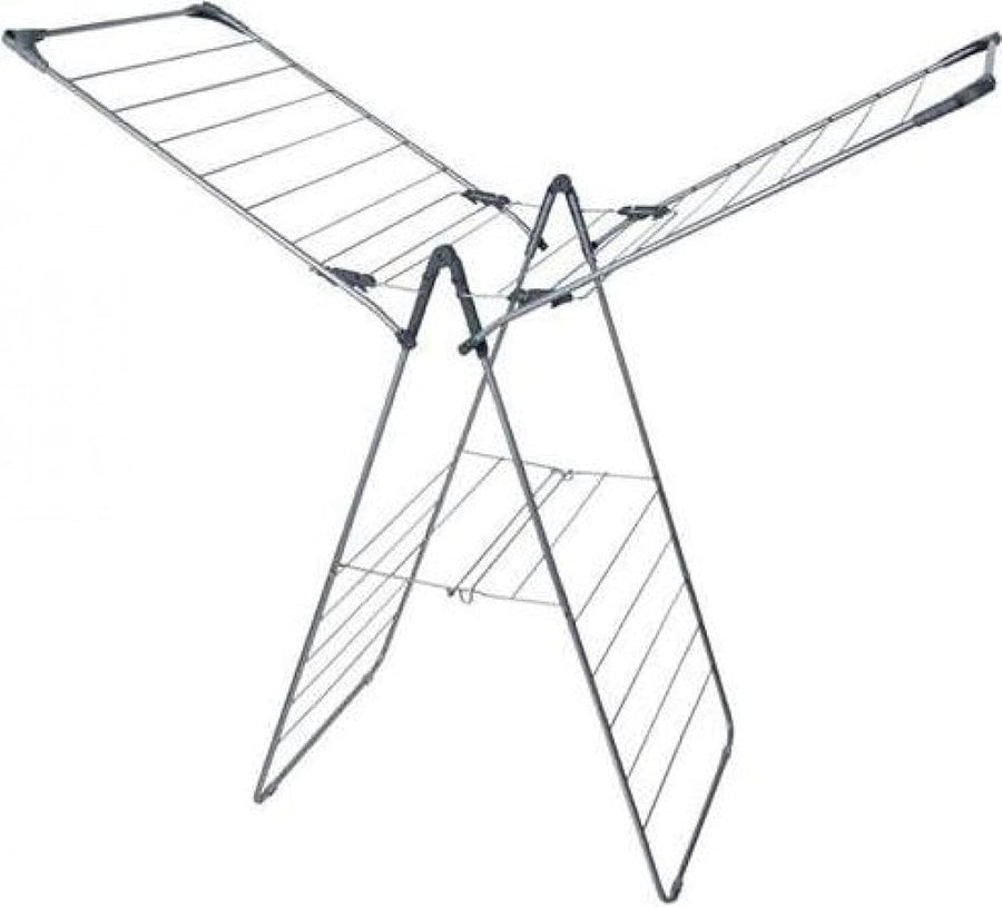 Large X Wing Clothes Airer 13.5m Folding Laundry Drying Rack Indoor Outdoor