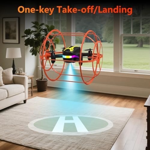 Mini Drone for Kids & Beginners, Dual Mode RC Quadcopter with 3D Flips