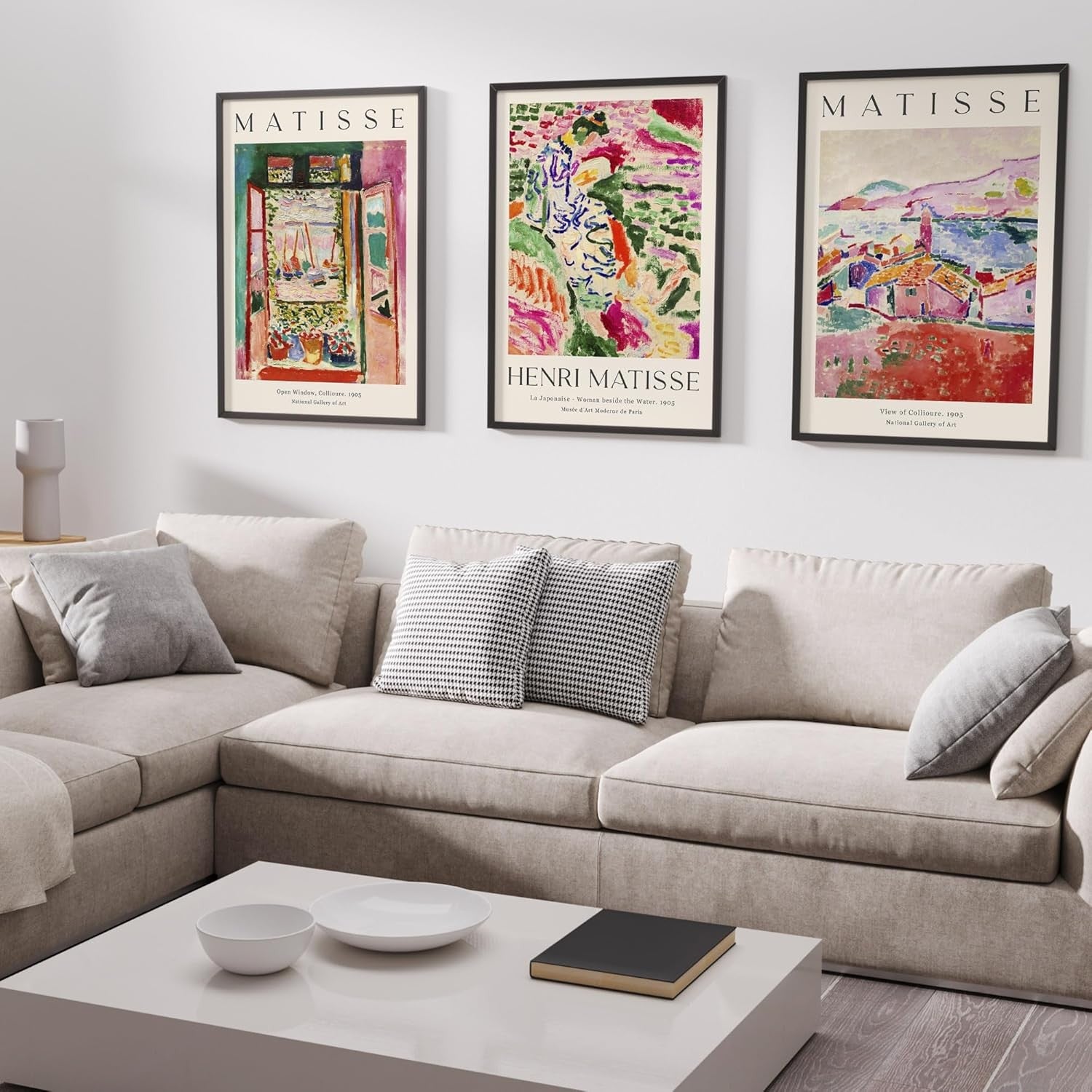 Matisse Inspired Art Prints Set of 3 A2 42x59.4cm
