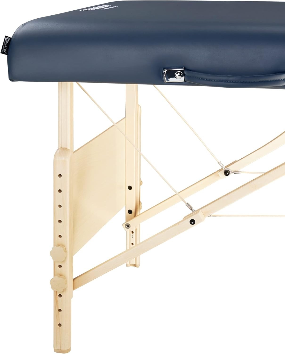 71cm Heated Massage Table Portable Spa Bed Memory Foam Adjustable Folding Couch