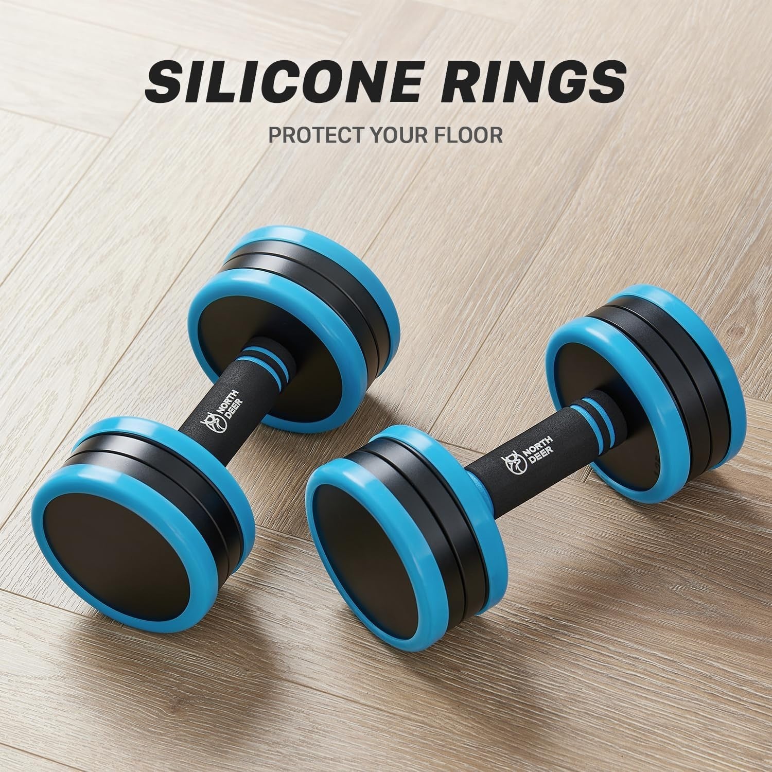 Compact Adjustable Steel Dumbbell Barbell Pair Up to 10KG Home Training