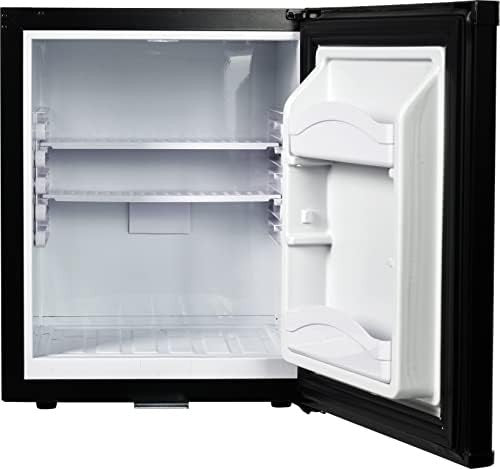 35L Lockable Minibar | Frost-Free, LED Light, Adjustable Shelves Black