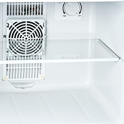 20L Mini Fridge Tabletop Frost Free Low Noise LED Lockable Black