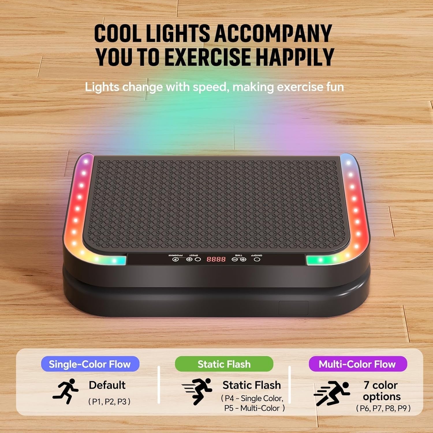 Whole Body Vibration Recovery Platform 200 Speed Bluetooth Home