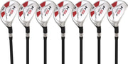 Mens Senior Hybrid Iron Set Right Hand Graphite Easy Launch 4-PW