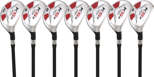 Mens Senior Hybrid Iron Set Right Hand Graphite Easy Launch 4-PW