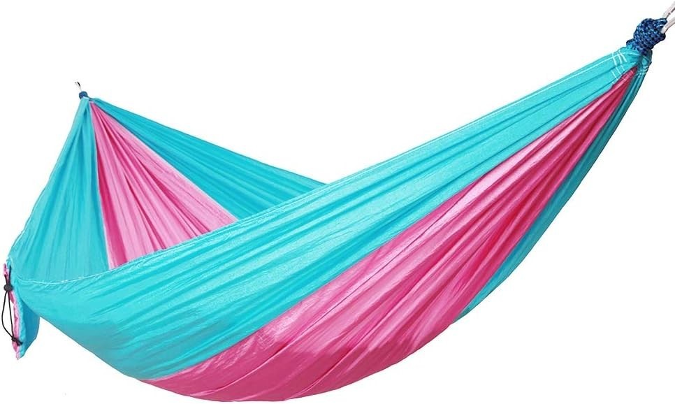 Double Camping Hammock with Tree Straps – 300kg Capacity, Lightweight & Portable