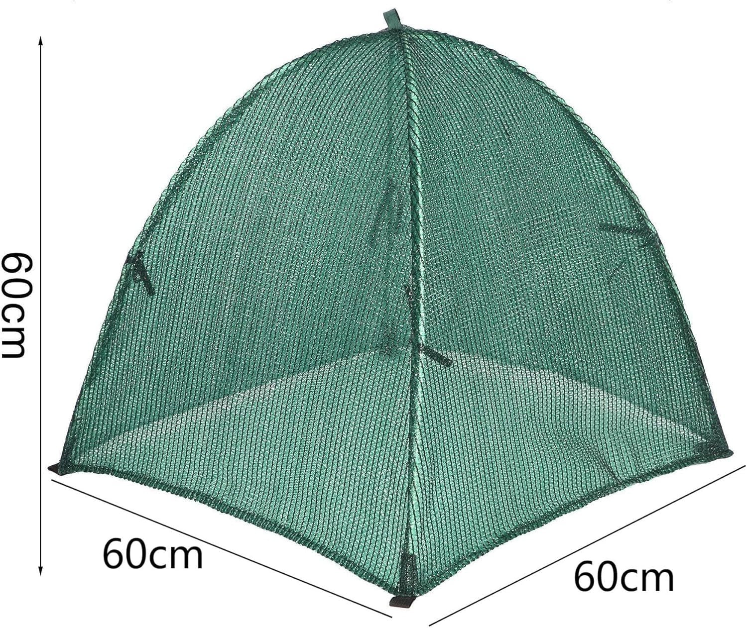 Mini Greenhouse Cold Frost Protection Tent 60x60x60cm Transparent Garden Cover