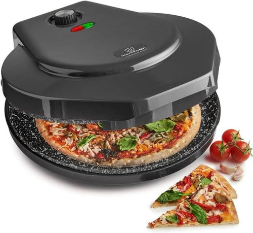 12" Electric Pizza Maker 1450W Non-Stick Crepe Pancake Oven