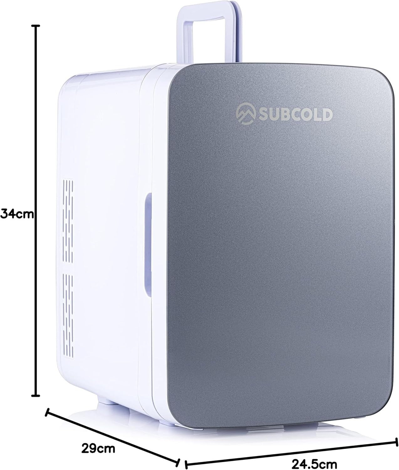 Compact Mini Fridge Cooler & Warmer 10L Portable AC/DC Small Low Noise