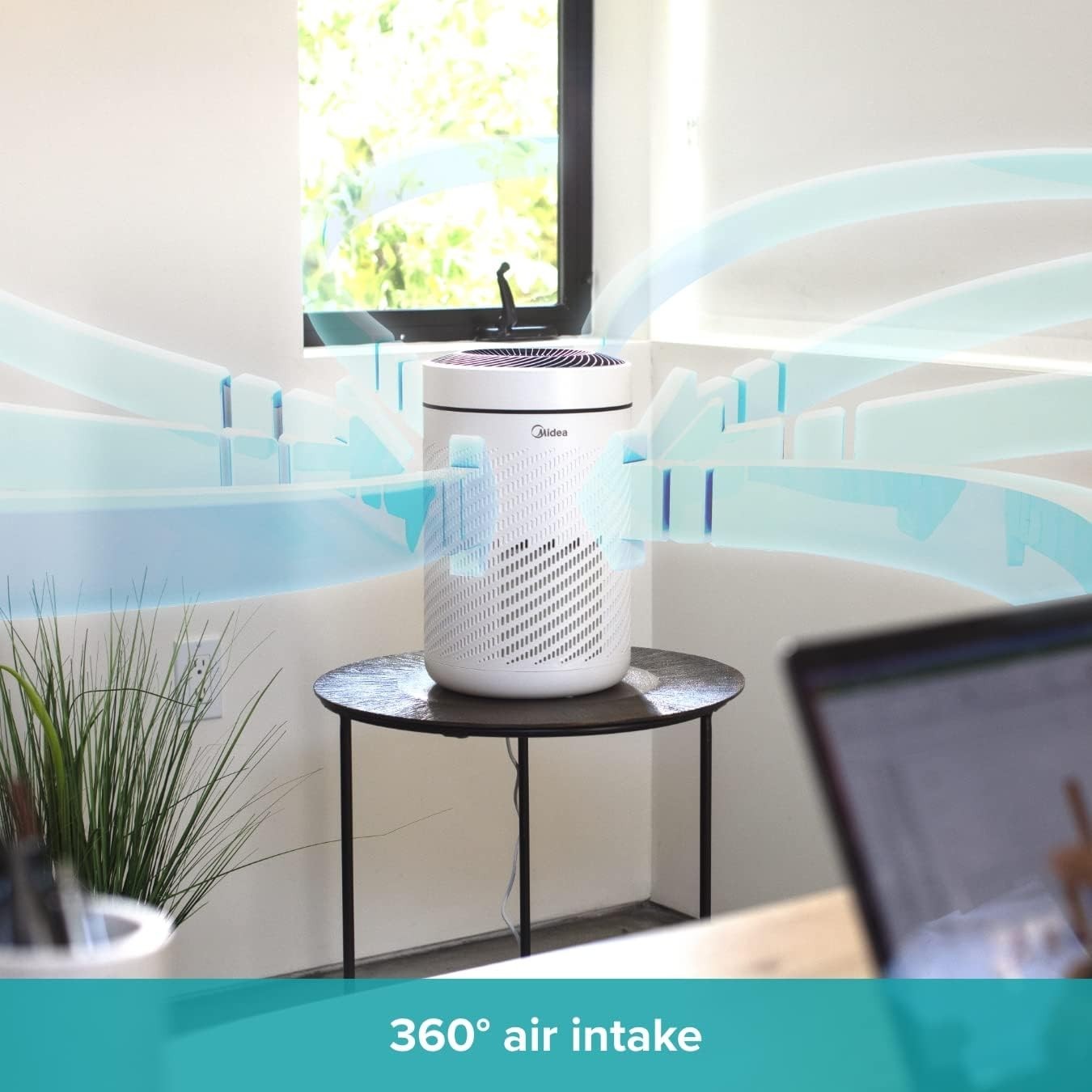 Smart HEPA Air Purifier H13 99.95% Dust Pollen Allergy Sensor