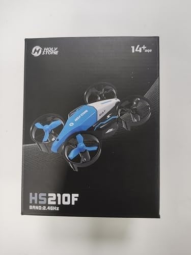 Holy Stone HS210F Mini Drone 2-in-1 RC Quadcopter LED Altitude Hold