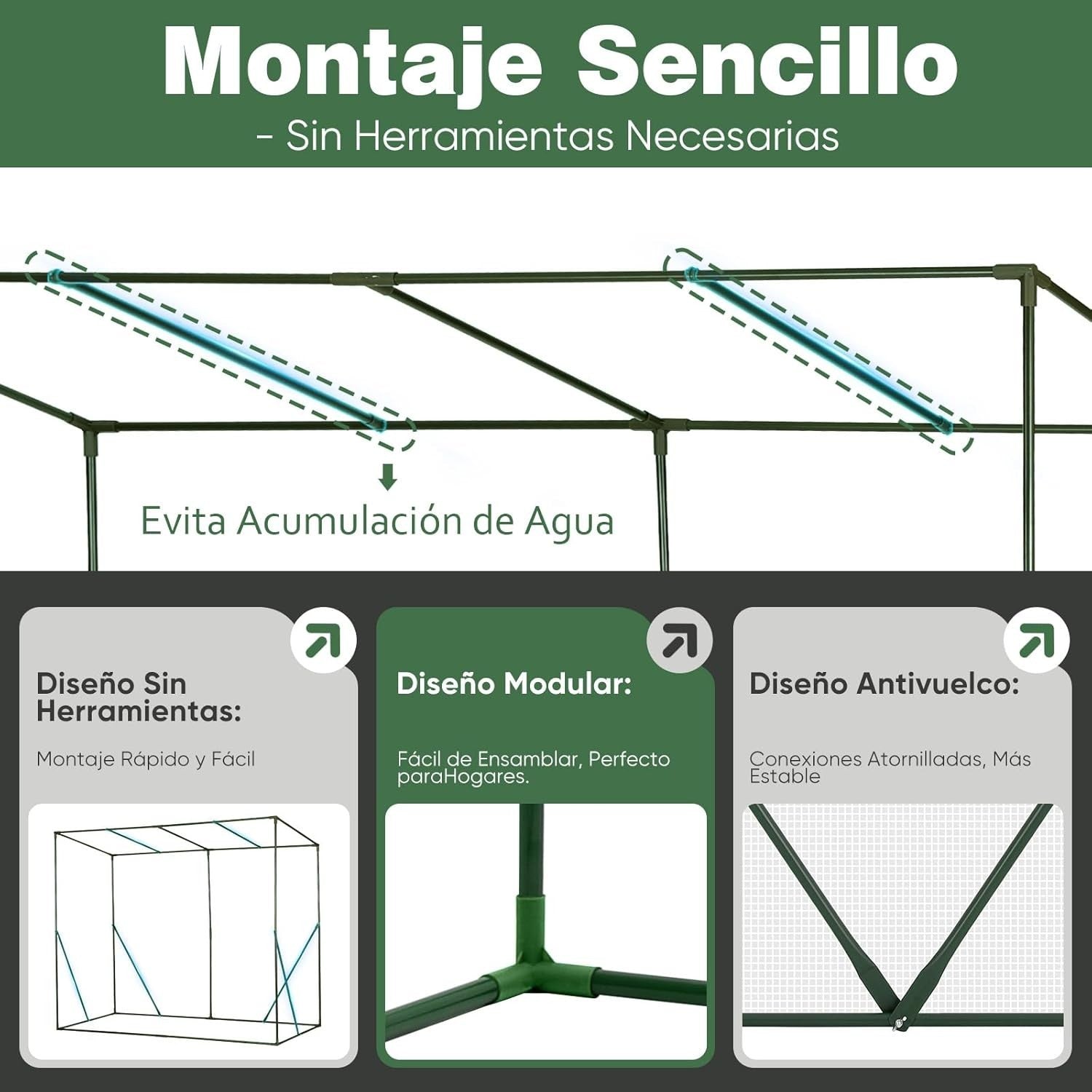 XL Tomato Greenhouse Tent 200x170x150cm Waterproof PE Frame Garden House