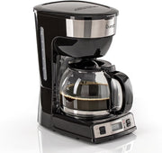Digital Filter Coffee Machine 1.5L 12 Cup Timer Keep-Warm Anti-Drip 900W