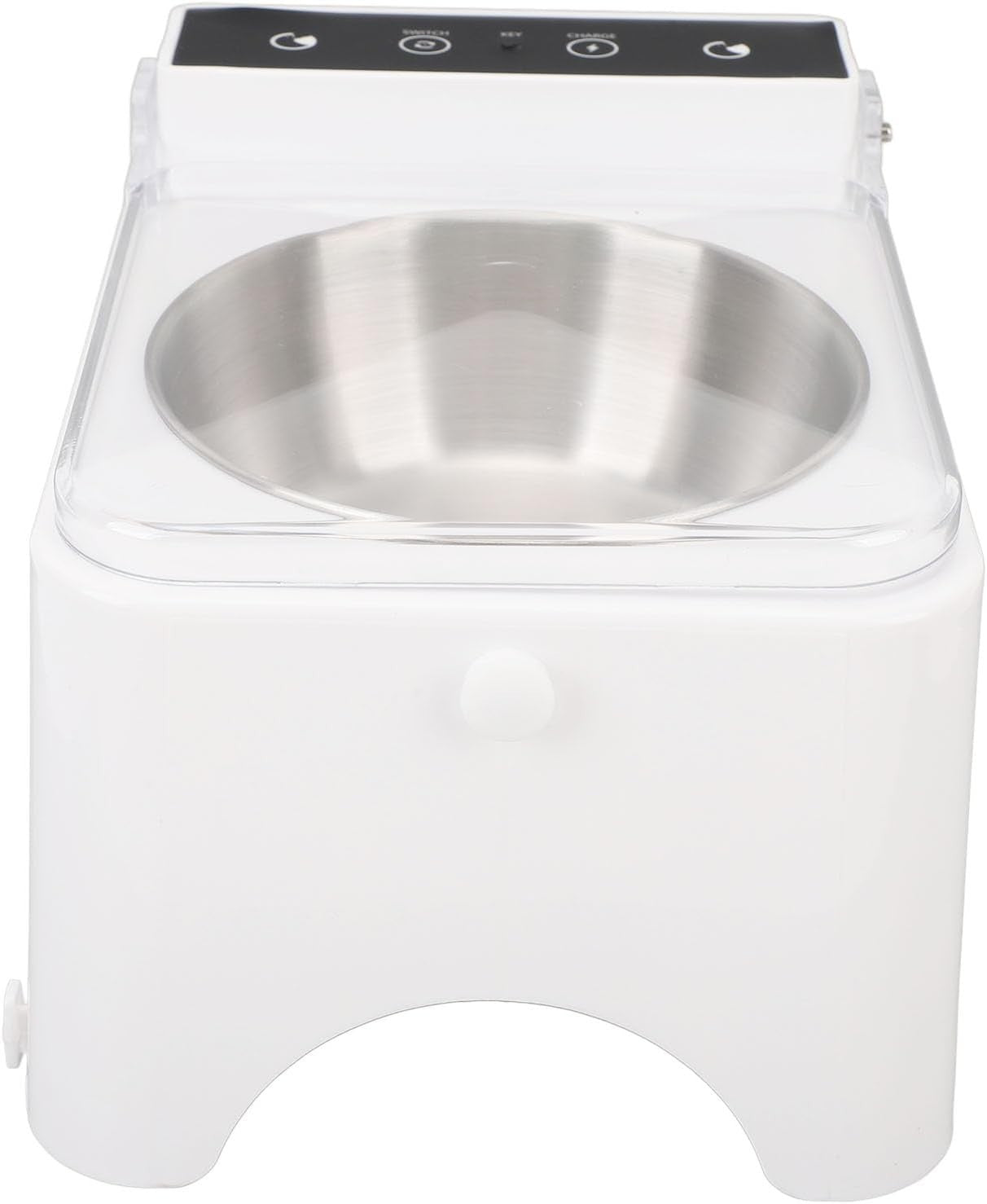 Automatic Infrared Sensor Pet Feeder Auto Open Lid Cat Dog Feeding Bowl