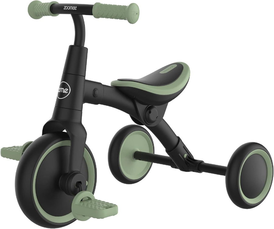 2 in 1 Toddler Balance Bike Trike Ride On Adjustable Seat 18+ Months