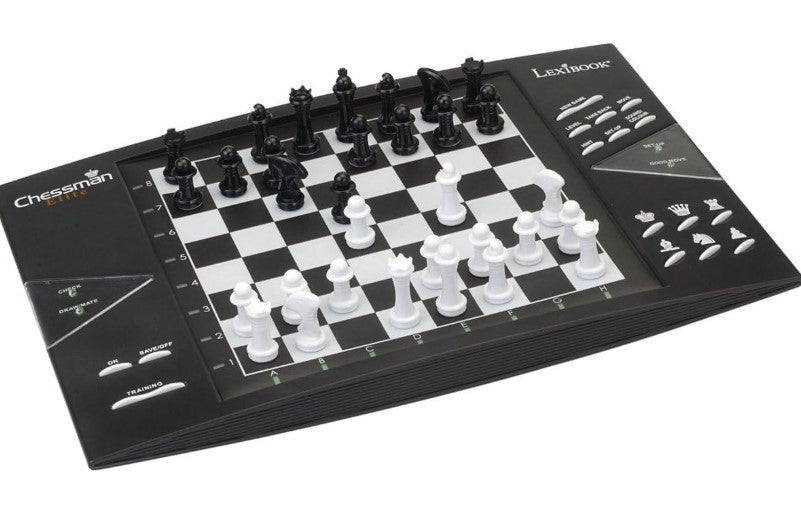 Electronic Chess Set with 64 Difficulty Levels | LED Display | Battery or Adapte