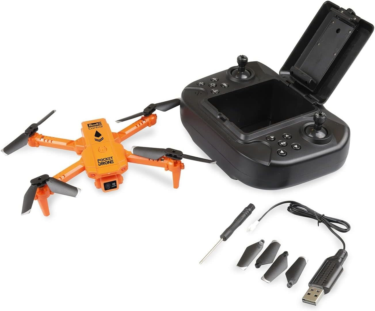 Pocket RC Drone Foldable 720p Camera Altitude Hold Flip LED Lights